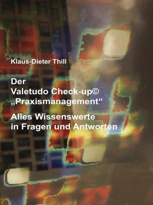 cover image of Der Valetudo Check-up&#169; "Praxismanagement"